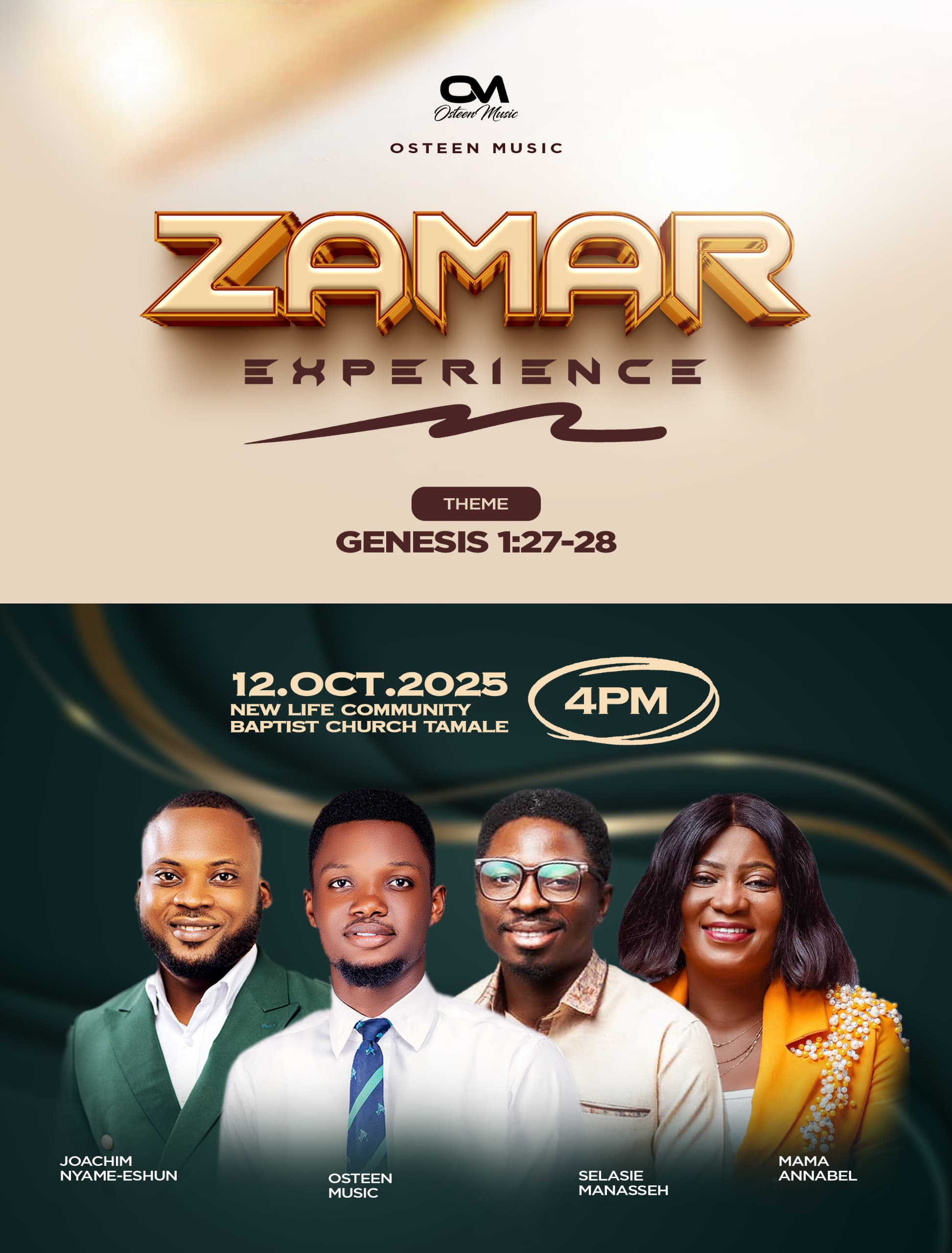 Zamar Experience Organized By Osteen Music