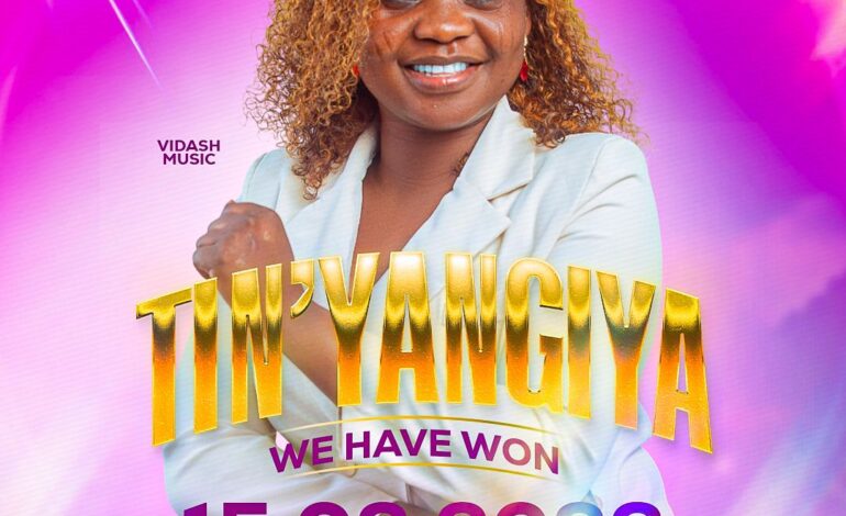 Vidash Music Releases a New Single; “Tin’yangiya (We Have Won)